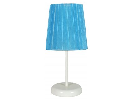 Moderní stolní lampa GUBBIO, 1xE14, 40W, modrá