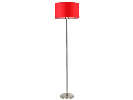 Moderní stojací lampa VASTO, 1xE27, 60W, červená