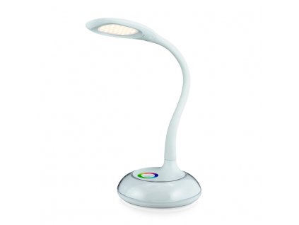 Flexibilní LED stolní lampa RICHMOND, 6,5W, teplá bílá, RGB, bílá
