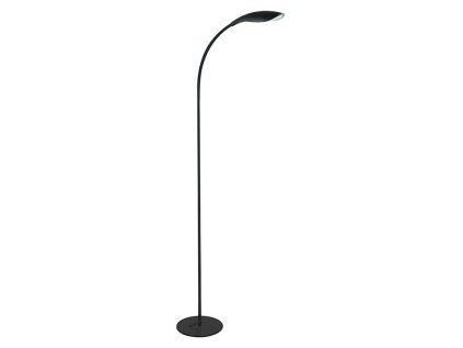 LED stojací flexibilní lampa FREMONT, 6,5W, teplá bílá, černá