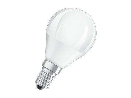 LED žárovka VALUE, E14, P40, 5,5W, 470lm, 6500K, studená bílá