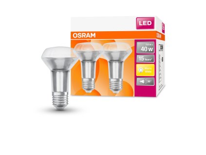 Sada 2x LED žárovka E14, R50, 3,3W, 210lm, 2700K, teplá bílá