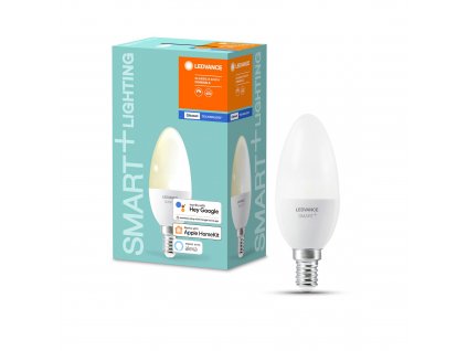 Chytrá LED žárovka SMART+ BT, E14, Candle, 5W, 470lm, 2700K, teplá bílá