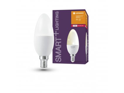 Chytrá LED žárovka SMART+ ZB, E14, Candle, 5W, 470lm, 2700K, teplá bílá