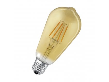 Chytrá LED filamentová žárovka SMART+ BT, E27, ST64, 6W, 725lm, 2400K, teplá bílá, jantarová