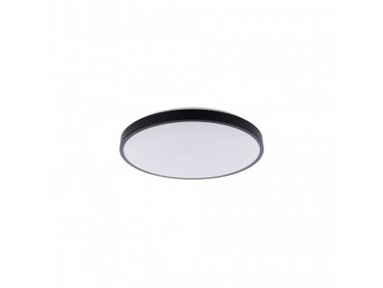 Přisazené stropní osvětlení do koupelny AGNES ROUND LED, 22W, denní bílá, 40cm, kulaté, černé