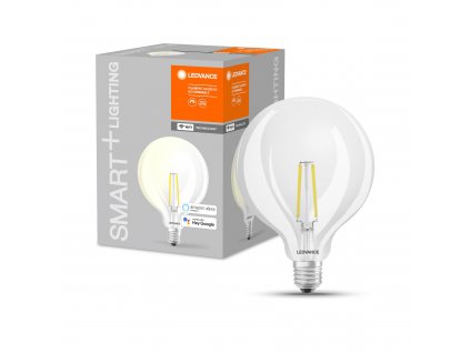 Chytrá LED filamentová žárovka SMART+ WIFI, E27, G125, 5,5W, 806lm, 2400K, teplá bílá