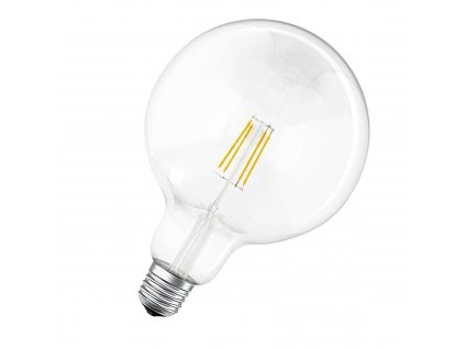 Chytrá LED filamentová žárovka SMART+ BT, E27, G60, 6W, 806lm, 2700K, teplá bílá, čirá