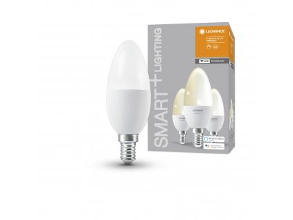 Sada 3x chytrá LED žárovka SMART+ WIFI, E14, Candle, 5W, 470lm, 2700K, teplá bílá