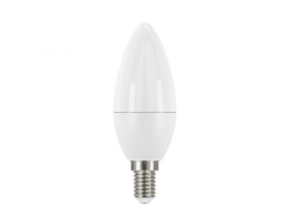 LED žárovka PLUS, E14, C37 (Candle), 7,5W, 830lm, 6500K, studená bílá