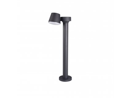 Venkovní stojací flexibilní LED lampa DUOMI, 7,5W, denní bílá, 50cm, grafitová