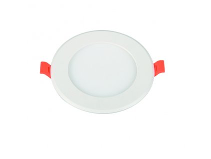 Vestavné LED stropní osvětlení TR, 6W, teplá bílá, 12cm, kulaté, bílé