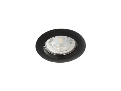 Vestavné stropní bodové osvětlení VIDI, 1xGX5,3, 50W, 8cm, kulaté, černé