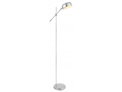 Stojací moderní lampa GIANNA, 1xE14, 25W, chromovaná