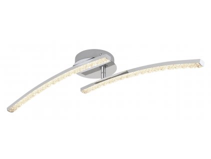 Koupelnové stropní flexibilní LED světlo JULES, 12W, teplá-studená bílá, chromované