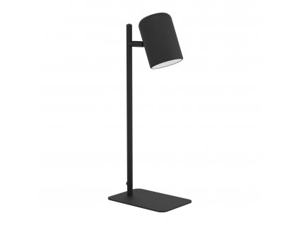 Stolní industriální LED lampa CEPPINO, 1xGU10, 4,5W, teplá bílá, černá