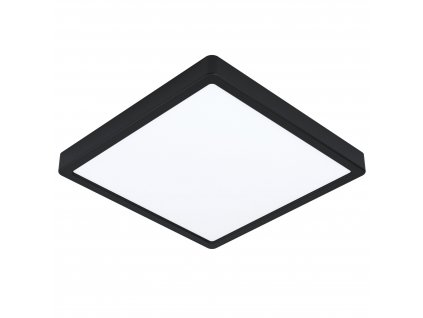 LED stropní chytré svítidlo FUEVA-Z, 19,5W, teplá bílá-studená bílá, 28x28cm, hranaté, černé