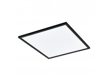 LED chytré stropní svítidlo SALOBRENA-Z, 33W, teplá-studená bílá, 60x60cm, hranaté, černé