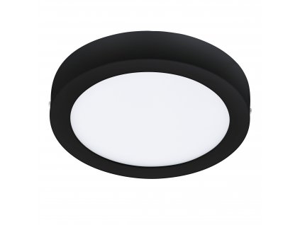 LED chytré stropní světlo do koupelny FUEVA-Z, 16,5W, 21cm, kulaté, černé