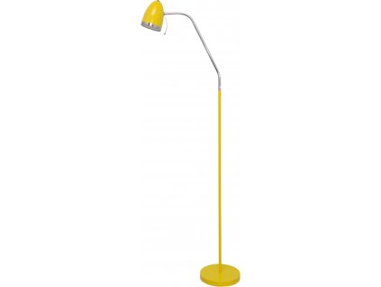 Stojací lampa do dětského pokoje KAJTEK I, 1xE27, 40W, žlutá