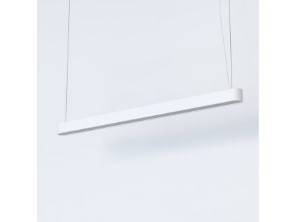 Závěsné moderní osvětlení nad jídelní stůl SOFT LED, 1xT8, 22W, 125cm, bílé