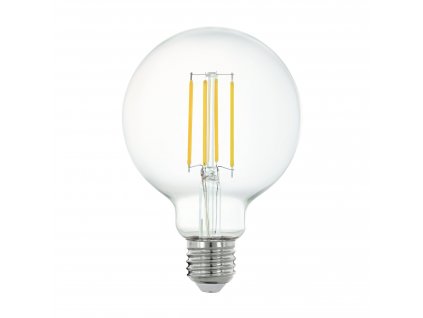 Chytrá LED žárovka, E27, G95, 6W, 806lm, 2700K, teplá bílá