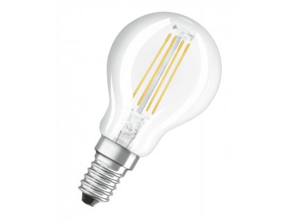 LED filamentová žárovka, E14, P40, 470lm, 2700K, teplá bílá