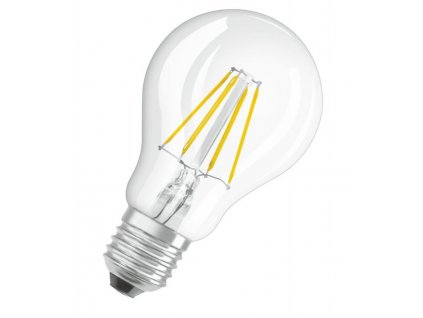 LED filamentová žárovka, E27, A40, 470lm, 2700K, teplá bílá