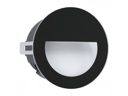 Venkovní LED zápustné osvětlení ARACENA, 2,5W, denní bílá, kulaté, černé, IP65