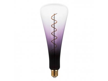 Filamentová LED žárovka E27, T110, 4W, 120lm, 2000K, teplá bílá, fialová