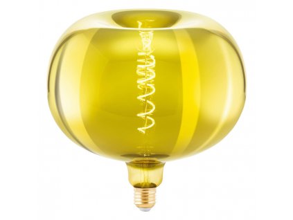 Stmívatelná filamentová LED žárovka, E27, 4W, 40lm, 1900K, teplá bílá, zlatá