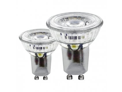 LED žárovka, GU10, 3W, 240lm, 3000K, denní bílá, 2ks