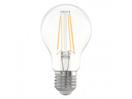 Stmívatelná filamentová LED žárovka, E27, A60, 7W, 806lm, 2700K, teplá bílá, čirá