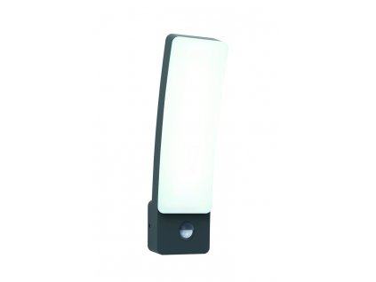 Venkovní nástěnné LED osvětlení KIRA s čidlem, 18W, denní bílá, šedé, IP54
