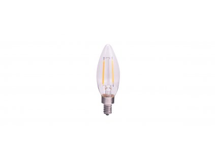 Filamentová LED žárovka, 2W, E14, 250l, 2700K, teplá bílá