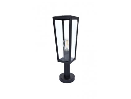 Venkovní stolní lampa PINE, 1xE27, 40W, lucerna, černá, IP54