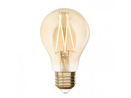 Filamentová chytrá stmívatelná žárovka E27, A60, 7,5W, 750lm, teplá bílá-studená bílá