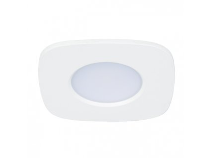 Vestavné bodové LED chytré osvětlení RINA s RGB funkcí, 7,7W, teplá bílá-studená bílá, čtverec, bílé