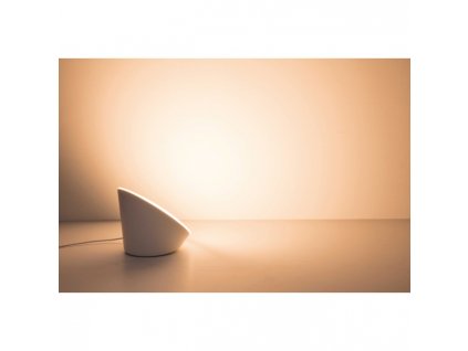Chytrá stmívatelná LED lampa PIALA s funkcí RGB, 8,7W, kulatá, bílá