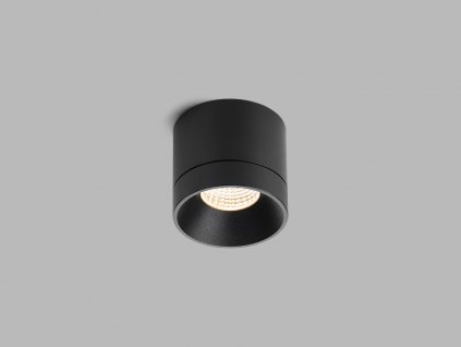 Bodové stropní LED osvětlení TINY, 8W, teplá bílá, kulaté, černé