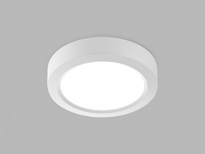Zápustné stropní LED osvětlení EASY, 12W, denní bílá, kulaté, bílé
