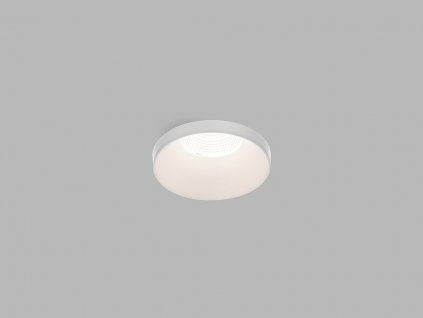 Koupelnové zápustné LED osvětlení SPOT A, 9W, teplá bílá, kulaté, bílé, IP44