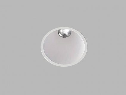 Koupelnové zápustné bodové LED osvětlení ZERO, 10W, teplá bílá, kulaté, bílé, IP43