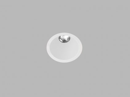 Koupelnové zápustné bodové LED osvětlení ZERO, 7W, teplá bílá, kulaté, bílé, IP43