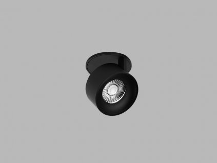 Stropní bodové LED osvětlení KLIP, 11W, teplá bílá, kulaté, černé