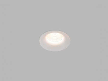 Koupelnové zápustné LED osvětlení SPOT C, 9W, teplá bílá, kulaté, bílé, IP44