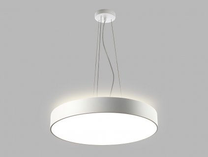Závěsné LED osvětlení na lanku RINGO, 42+5W, teplá bílá, kulaté, bílé