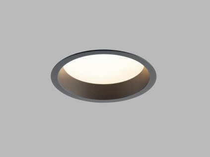 Zápustné koupelnové LED osvětlení ZETA, 15W, denní bílá, kulaté, černé, IP44