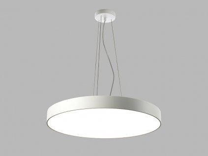 Závěsné LED osvětlení na lanku RINGO, 54W, teplá bílá, kulaté, bílé