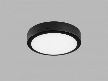 Venkovní stropní LED osvětlení s čidlem KERY, 18W, 3000K/4000K/5700K, kulaté, černé, IP65